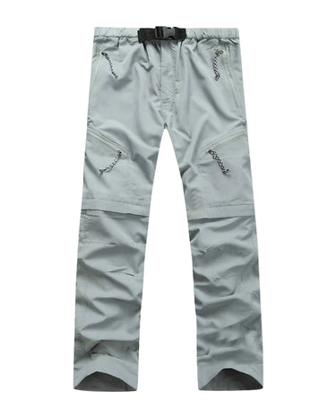 Calça Cargo Masculina Conversível com Cinto Ajustável 1