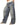 Calça Jeans Feminina Wide Leg com Design em Painéis 1