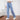 Calça Jeans Feminina de Cintura Alta e Perna Reta 2