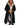Casaco Puffer Longo Feminino com Capuz e Forro de Fleece 1