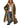 Casaco Puffer Longo Feminino com Capuz e Forro de Fleece 3
