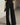 Conjunto Feminino de Blusa Transparente com Gola Alta e Calça Wide Leg 8