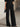 Conjunto Feminino de Blusa Transparente com Gola Alta e Calça Wide Leg 8