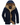 Jaqueta Parka Masculina com Capuz, Zíper e Botões 1