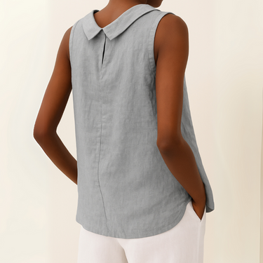 Blusa Feminina Sem Mangas com Gola Alta 3