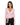 Blusa Transpassada Feminina com Detalhe em Renda e Amarração Lateral 1
