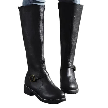 Botas de Montaria Femininas de Cano Alto com Detalhe de Fivela 3