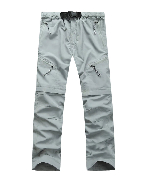 Calça Cargo Masculina Conversível com Cinto Ajustável 1