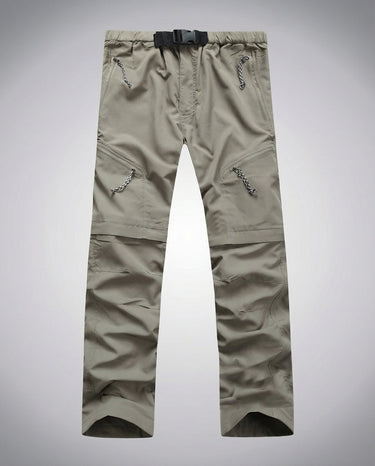Calça Cargo Masculina Conversível com Cinto Ajustável 3