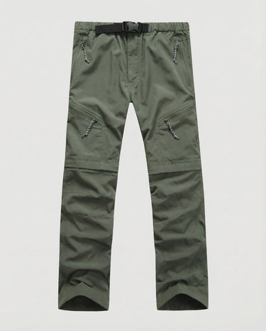 Calça Cargo Masculina Conversível com Cinto Ajustável 4