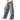 Calça Jeans Feminina Wide Leg com Design em Painéis 1