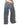 Calça Jeans Feminina Wide Leg com Design em Painéis 2