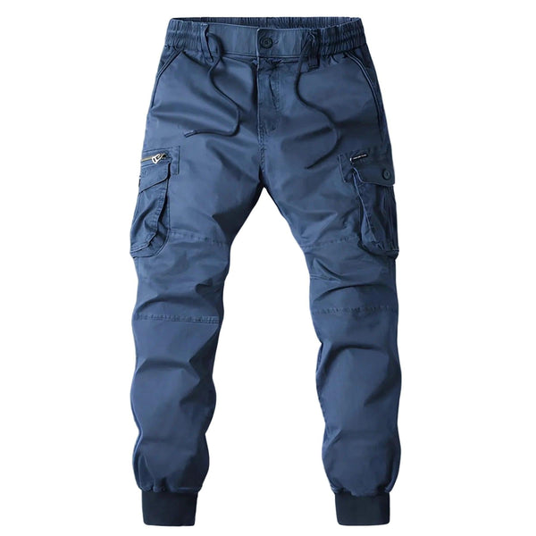 Calça Jogger Cargo Masculina com Bolsos com Zíper 1
