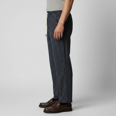 Calça Masculina Listrada com Cordão 3