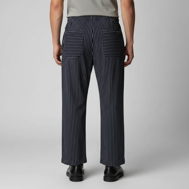 Calça Masculina Listrada com Cordão 4