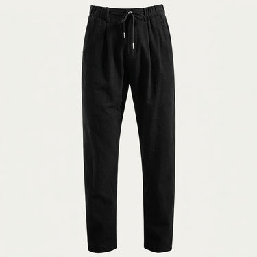 Calça Masculina com Pregas e Cintura com Cordão 3