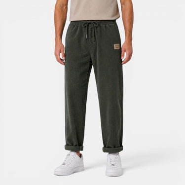 Calça Masculina de Veludo Cotelê com Corte Reto 3