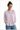 Camisa Feminina com Gola Mandarim e Frente Plissada 3