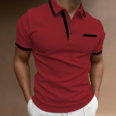 Camisa Polo Masculina Slim Fit com Detalhes em Contraste 2