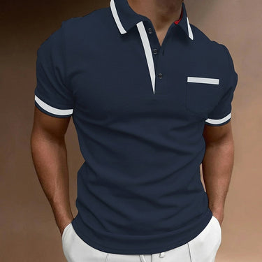 Camisa Polo Masculina Slim Fit com Detalhes em Contraste 4