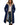 Casaco Puffer Longo Feminino com Capuz e Forro de Fleece 2
