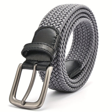 Cinto Trançado Masculino com Fivela Quadrada 2