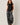Conjunto Feminino de Regata com Decote Drapeado e Calça Pantalona Xadrez 2