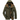 Jaqueta Parka Masculina com Capuz, Zíper e Botões 3